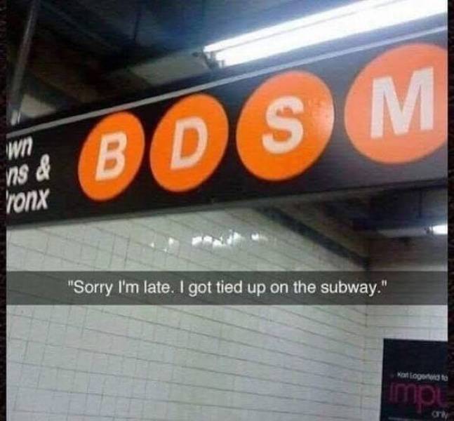 Subways Are Weird. Very Weird