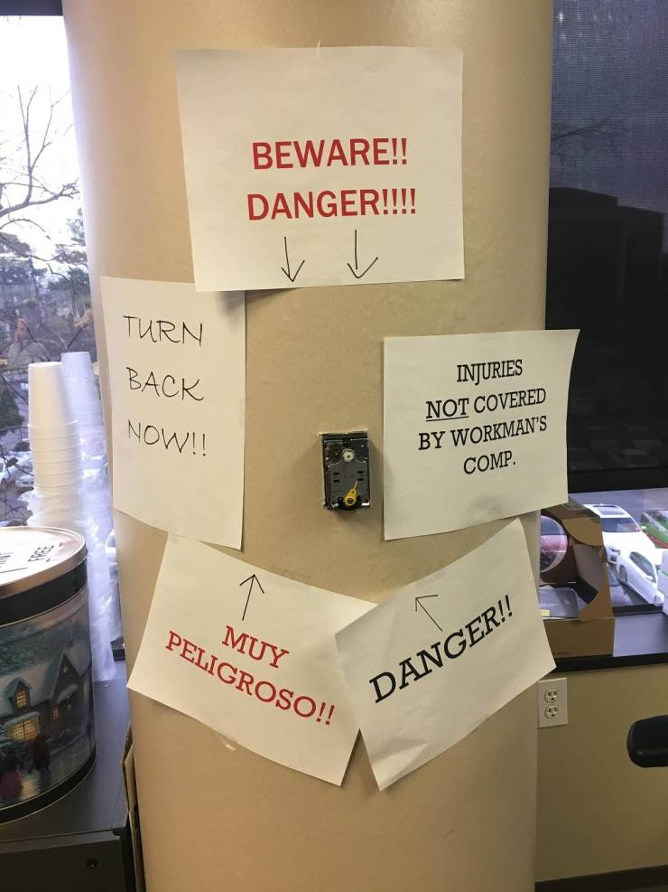 Workplace Safety Is Overrated Anyway…