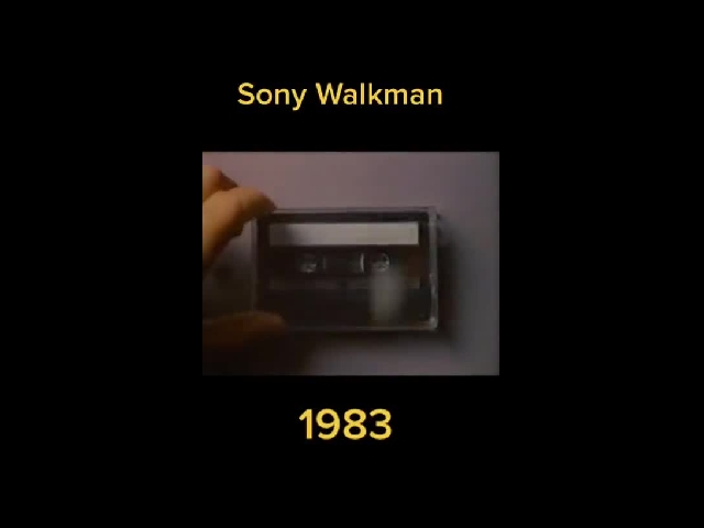 Old “Sony” Walkman