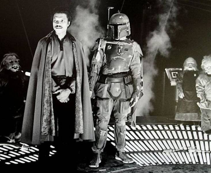 Rare “Star Wars” Behind-The-Scenes Photos