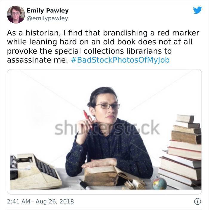 People Share Awful Stock Photo Depictions Of Their Jobs