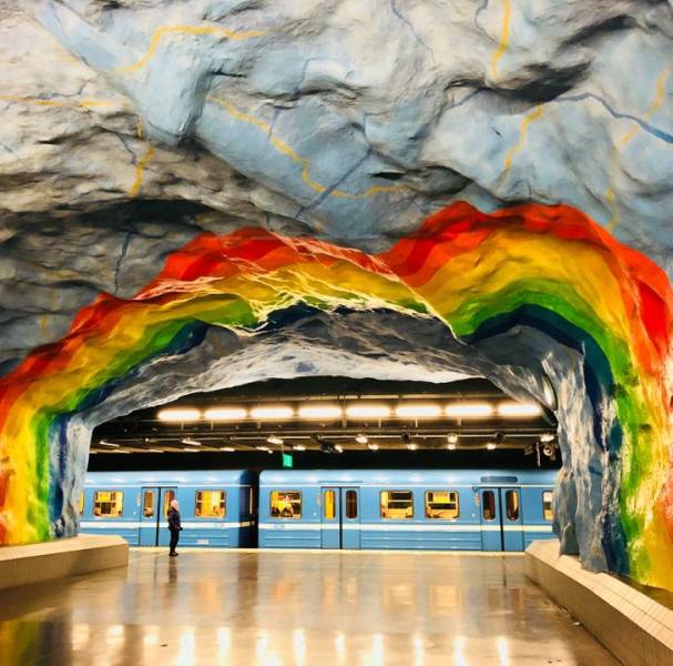 Not All Subway Stations Are Boring!