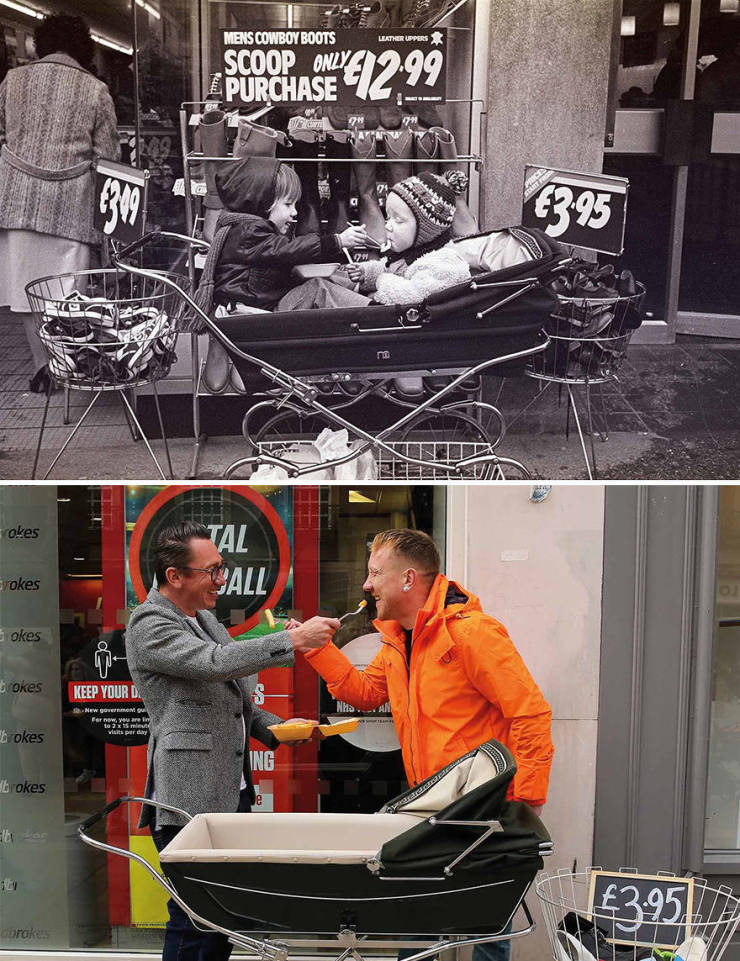 Photographer Recreates 40-Year-Old Photos With The Same People