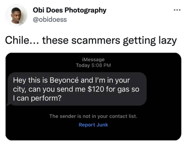 Scammers Getting Scammed…