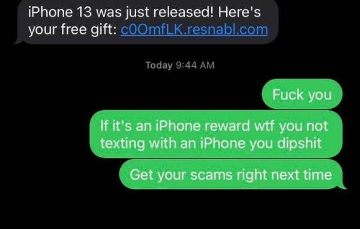 Scammers Getting Scammed…