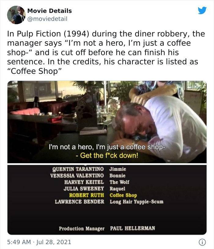 Obscure Details And Easter Eggs Found In Movies