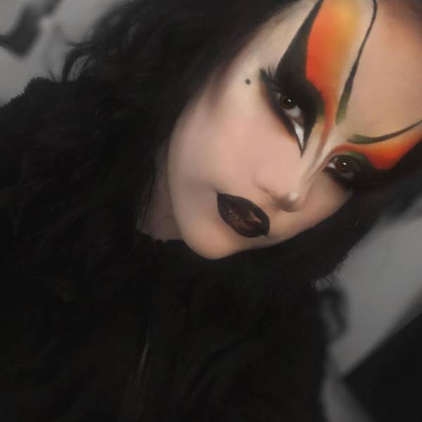 Goth Girl Trying Normal Clothes And Makeup