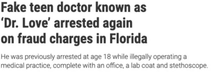 Just “Florida Man” Things…