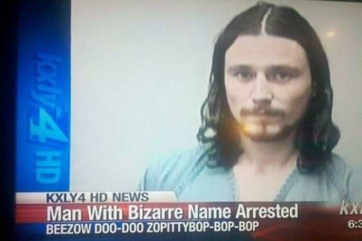 Some People Have Really Weird Names…