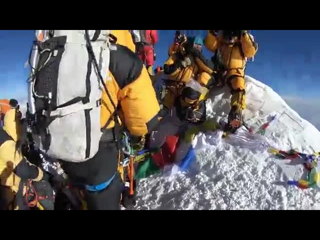 The Summit Of Mount Everest
