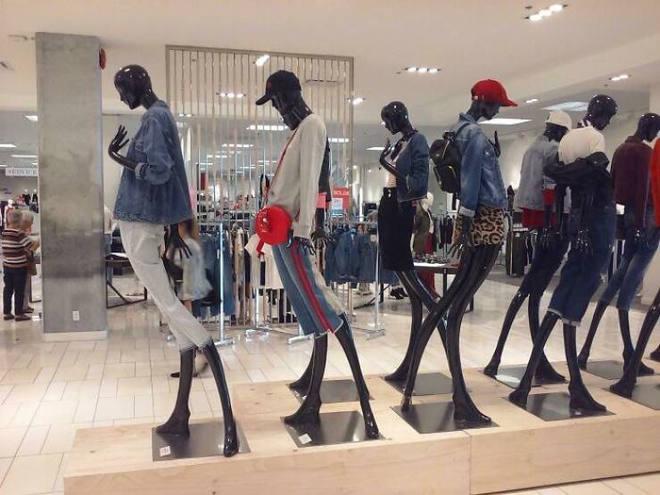 These Mannequins Are Totally Realistic…