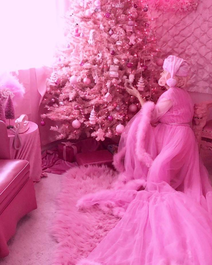 Woman, Obsessed With Pink, Marries Her Favorite Color…