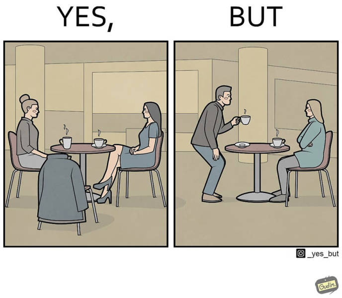 “Yes, But”: Artist Creates A Series Of Very Contradictory Comics