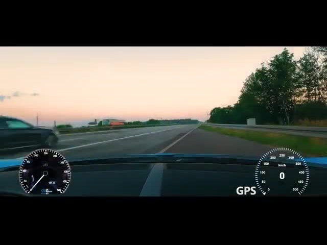 Bugatti Chiron On Autobahn – 417 KPH