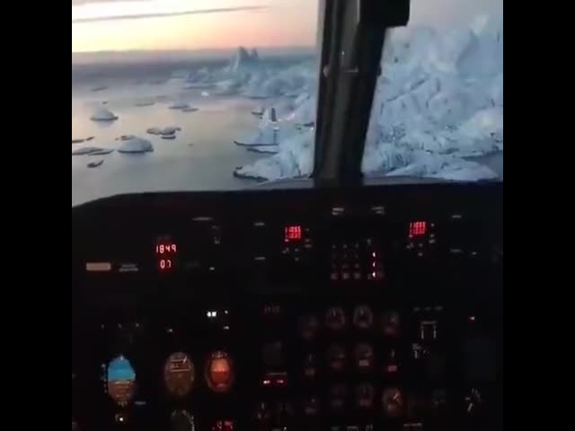 Landing In Greenland
