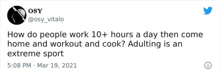 These Adulthood Tweets Are Very Sad…