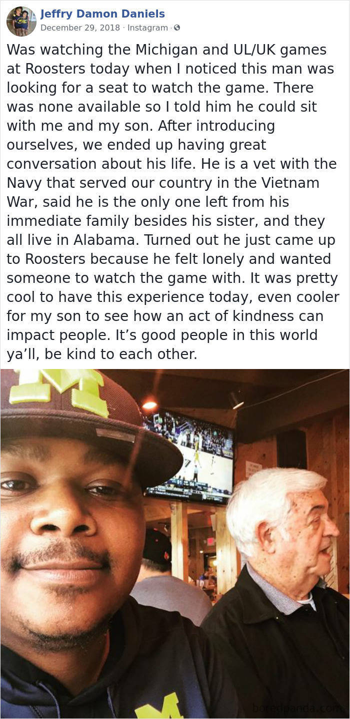 Wholesome Stories About Strangers Being Kind To Each Other