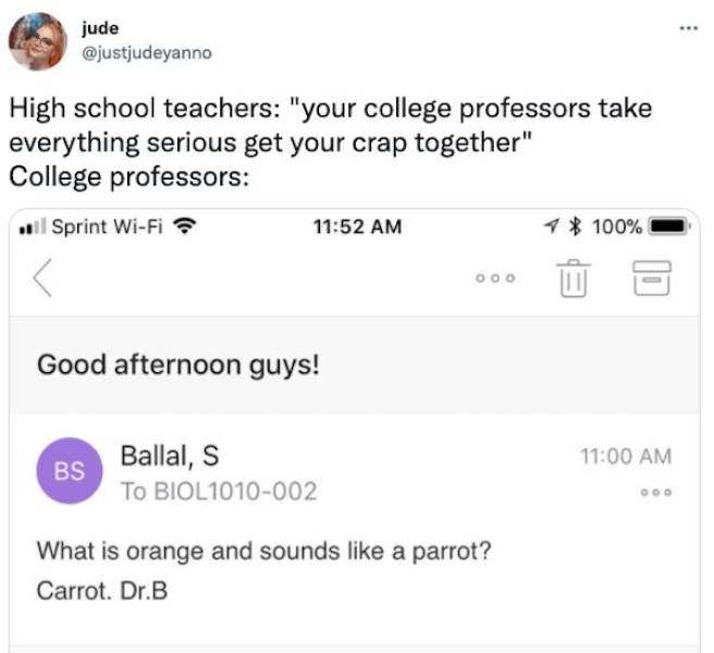 College Professors Don’t Give A S##t!