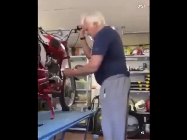 Grandpa Is Not Amused…