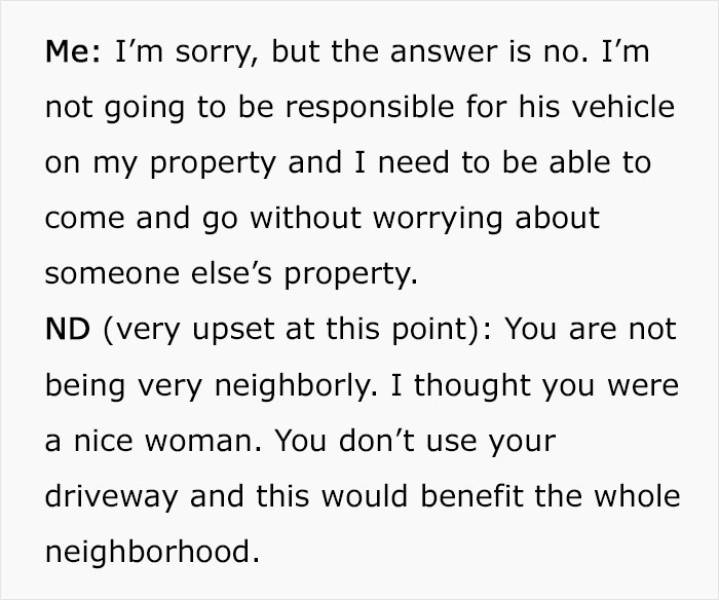 Neighbor Keeps Parking His Car In This Woman’s Driveway, Gets What He Deserves