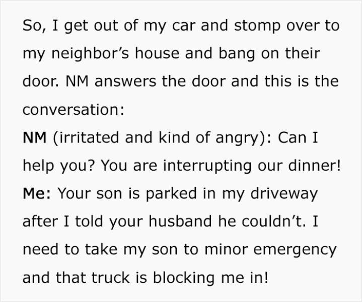 Neighbor Keeps Parking His Car In This Woman’s Driveway, Gets What He Deserves