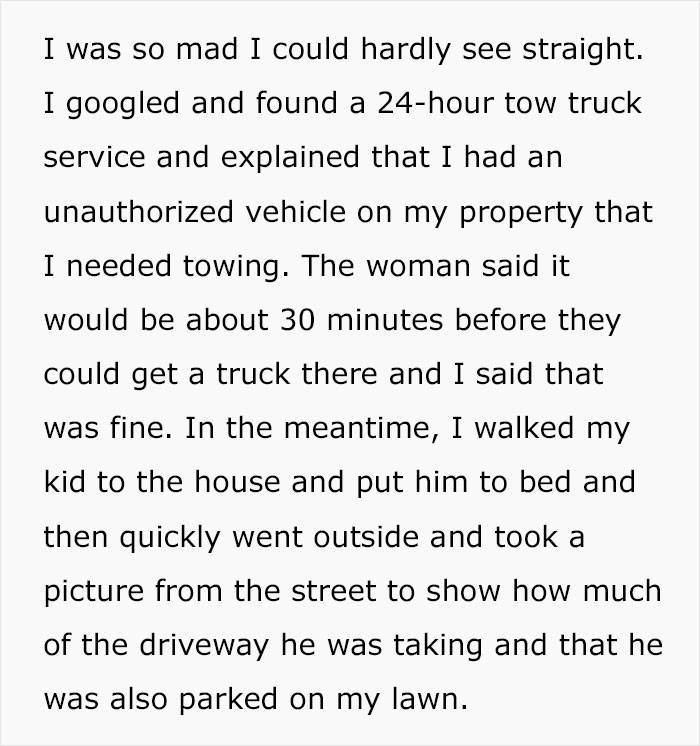 Neighbor Keeps Parking His Car In This Woman’s Driveway, Gets What He Deserves