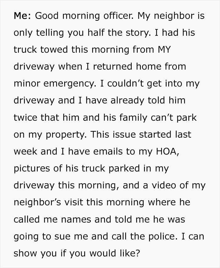 Neighbor Keeps Parking His Car In This Woman’s Driveway, Gets What He Deserves