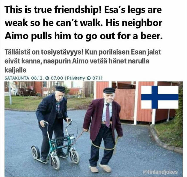 Just Finland Things…