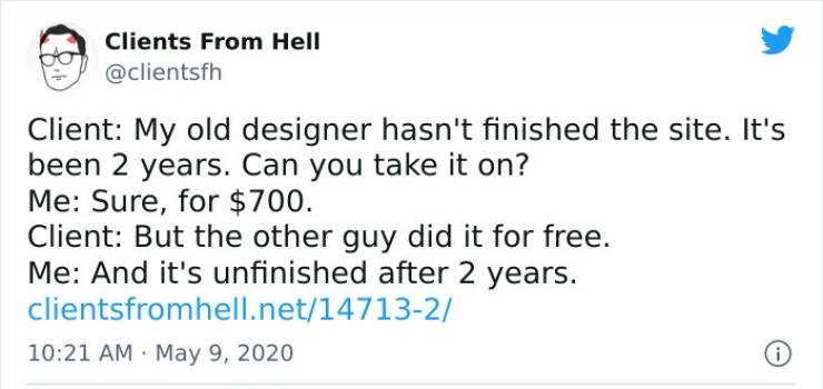 Freelancers Share Their Stories About Clients From Hell Freelancers Share Their Stories About Clients From Hell