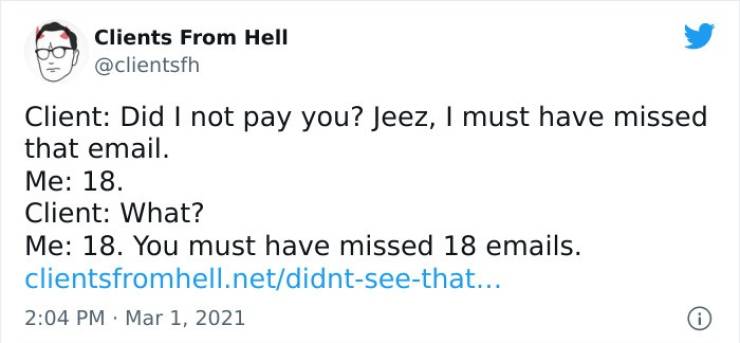 Freelancers Share Their Stories About Clients From Hell Freelancers Share Their Stories About Clients From Hell