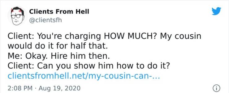 Freelancers Share Their Stories About Clients From Hell Freelancers Share Their Stories About Clients From Hell