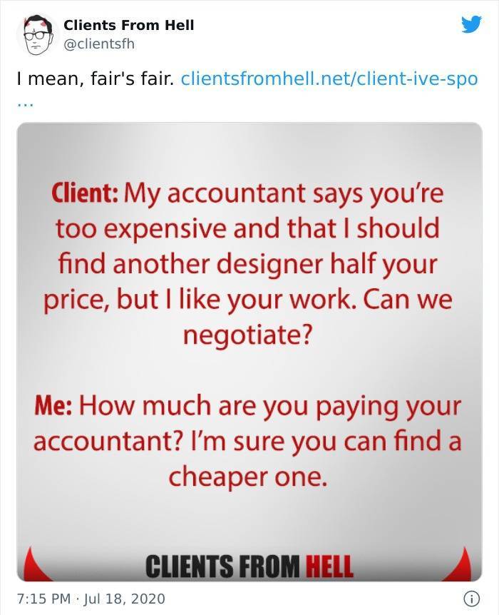 Freelancers Share Their Stories About Clients From Hell Freelancers Share Their Stories About Clients From Hell