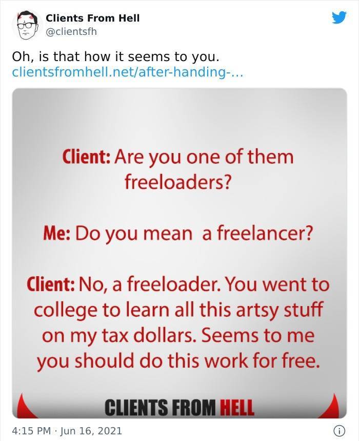 Freelancers Share Their Stories About Clients From Hell