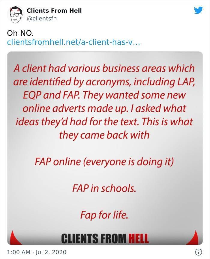 Freelancers Share Their Stories About Clients From Hell Freelancers Share Their Stories About Clients From Hell