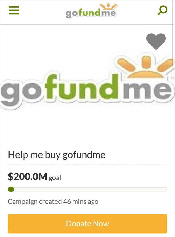 These “GoFundMe” Pages Are… Quite Bizarre…