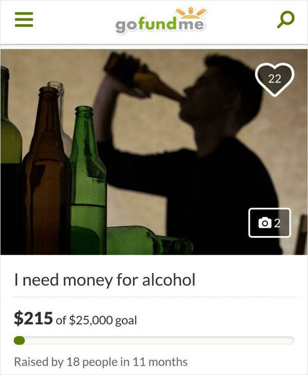 These “GoFundMe” Pages Are… Quite Bizarre…