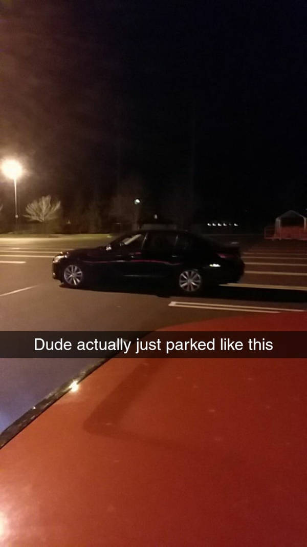 That’s Not How You Park!