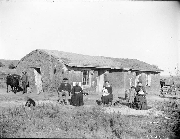 Great Plains Settlers, By Solomon Butcher