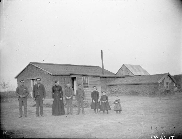 Great Plains Settlers, By Solomon Butcher