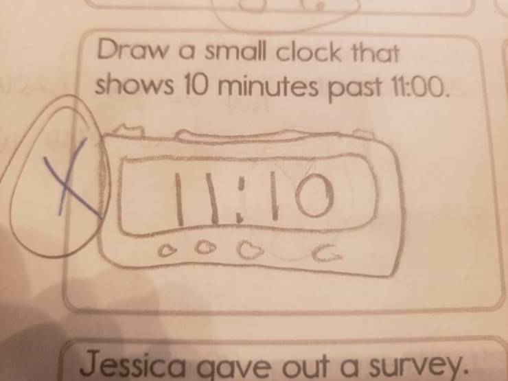 Overly Creative Test Answers