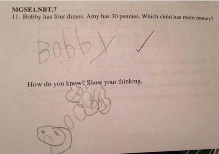 Overly Creative Test Answers