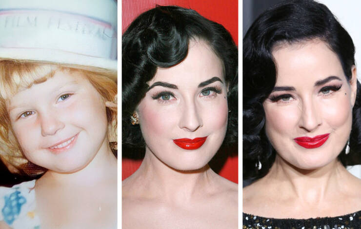 Famous Women: In Their Childhood Vs At The Peak Of Their Career Vs These Days