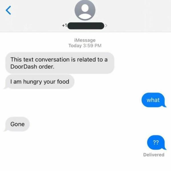 Food Delivery Workers Share Their Hilarious Texts