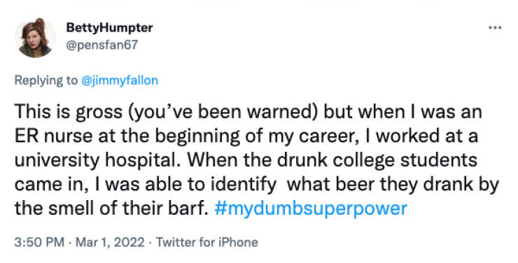 What Is Your Dumb Superpower?