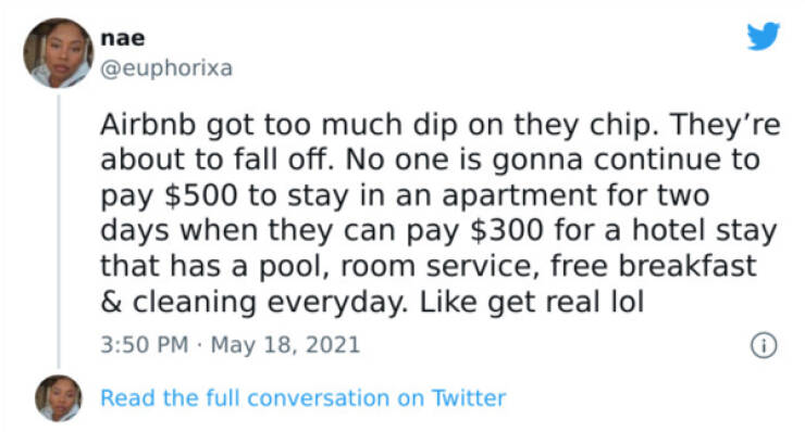 People Just Love Roasting “Airbnb”…