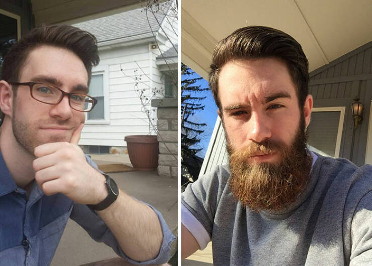 Beardless Vs With Beard