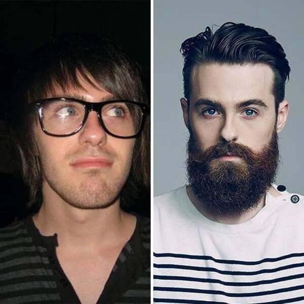 Beardless Vs With Beard