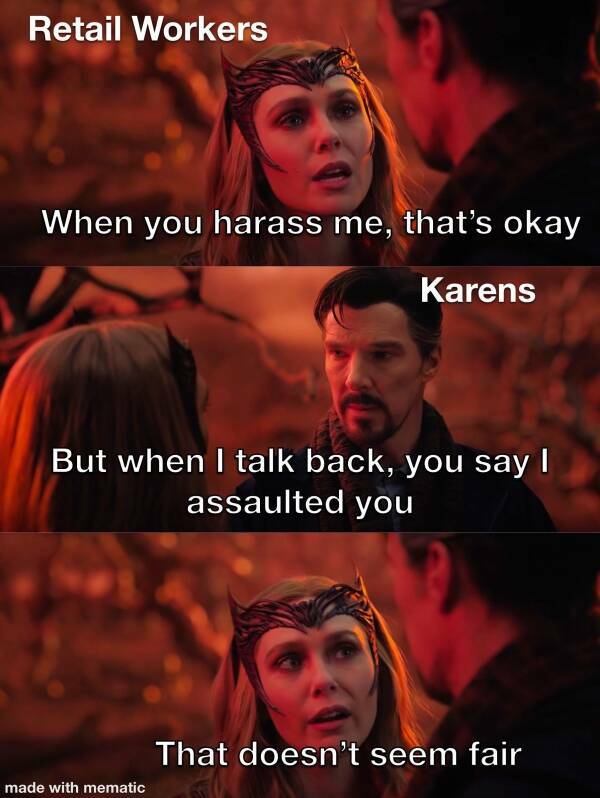 Hey Karen! Get Outta Here!