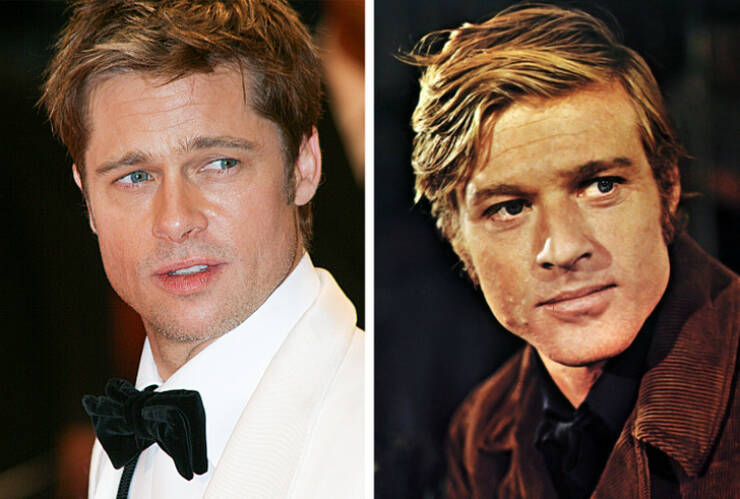 Modern Celebrities And Their Doppelgangers From The Past