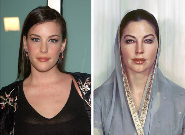 Modern Celebrities And Their Doppelgangers From The Past